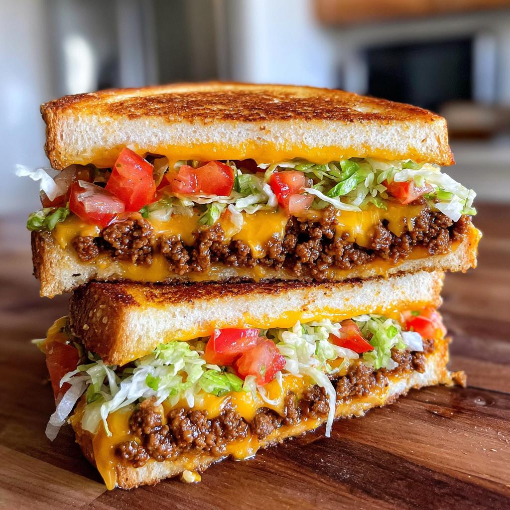 taco grilled cheese - detail 1