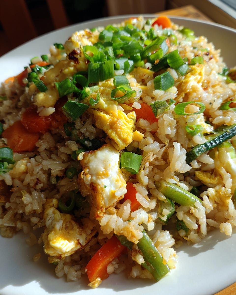 takeout fried rice - detail 1