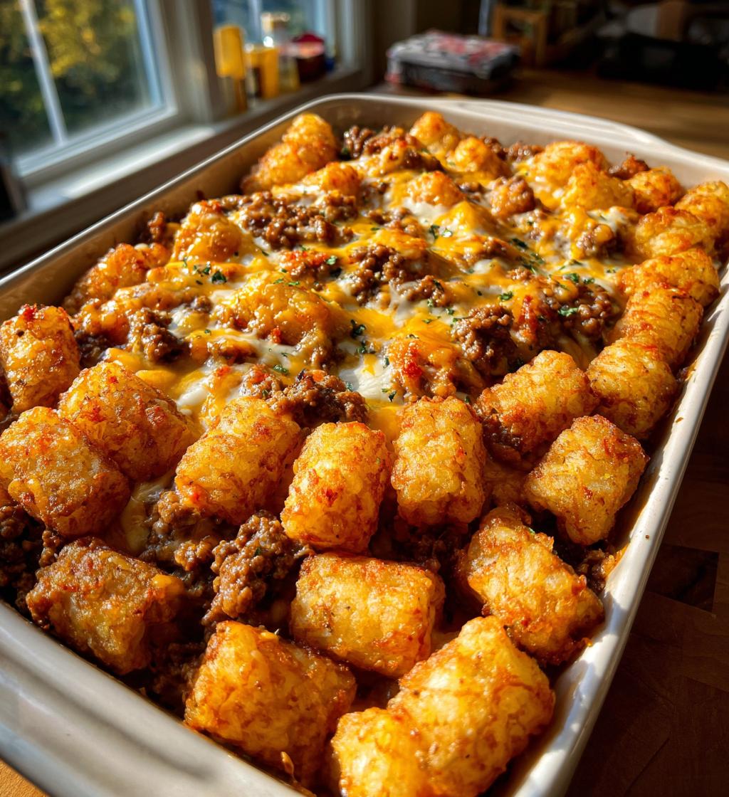 tater tot casserole