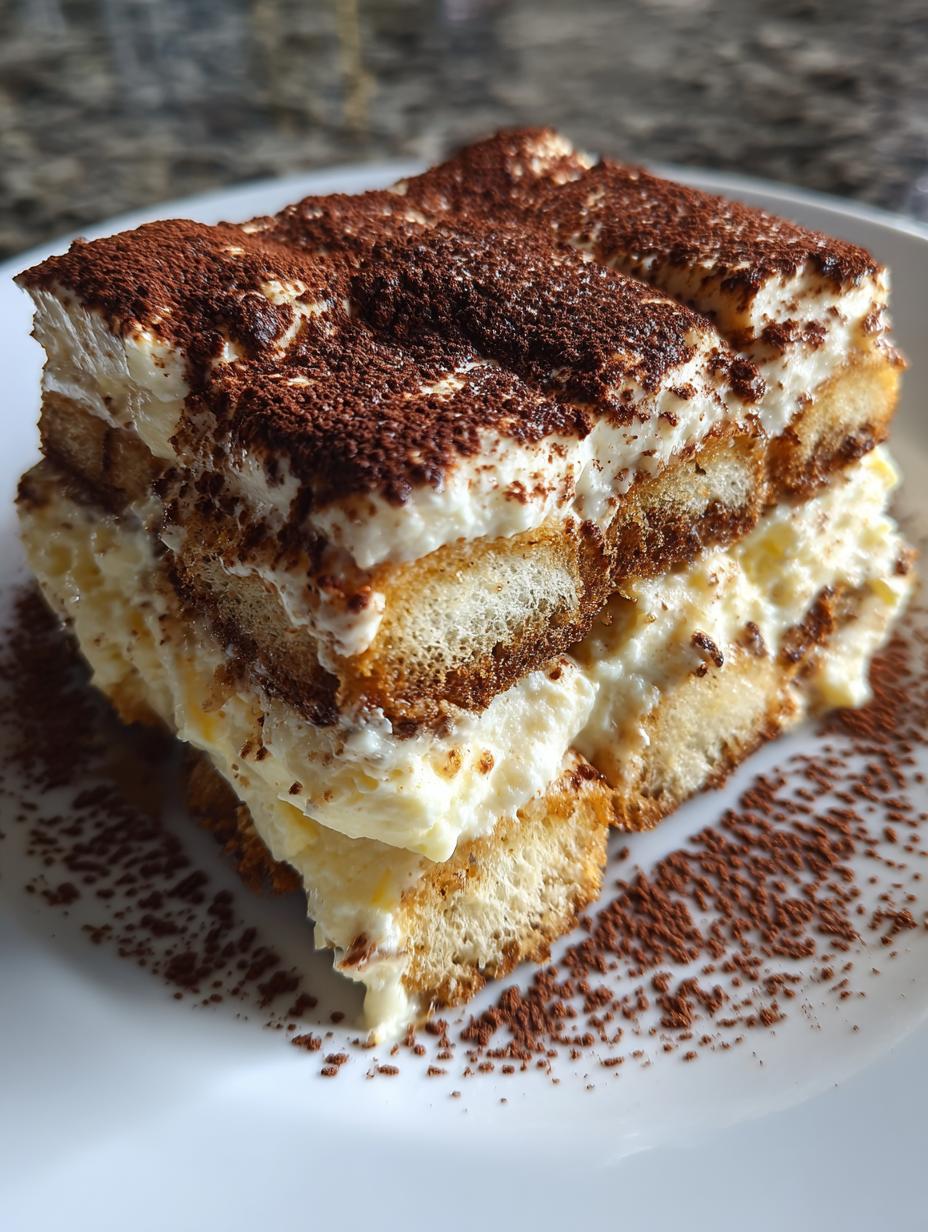 tiramisu temptation parfait - detail 1