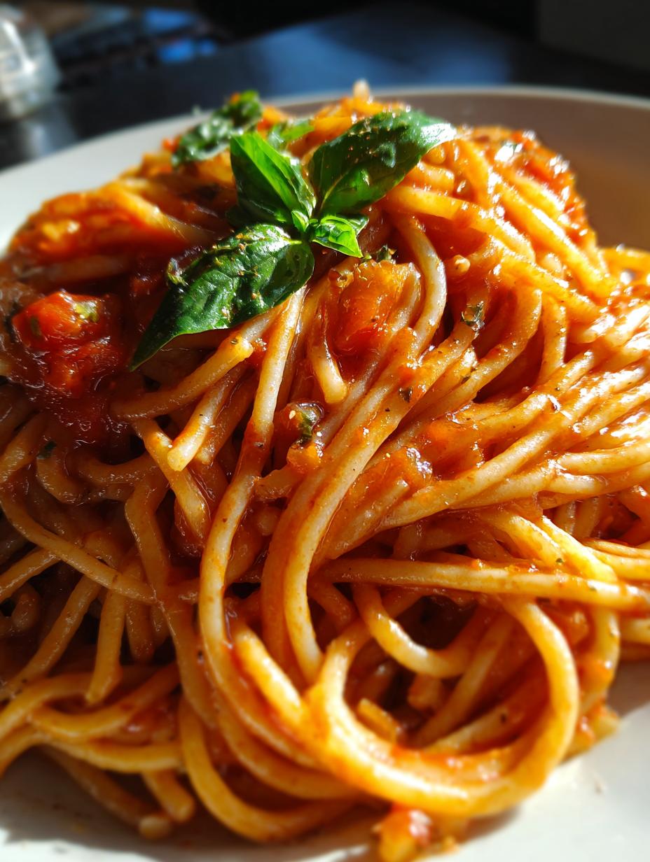 tomato pasta - detail 1