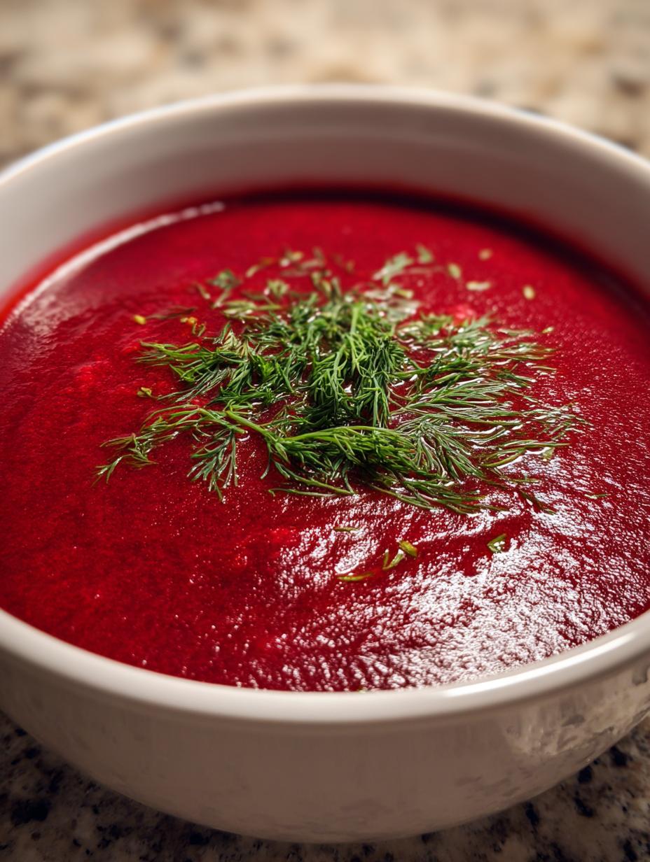 traditional beet soup