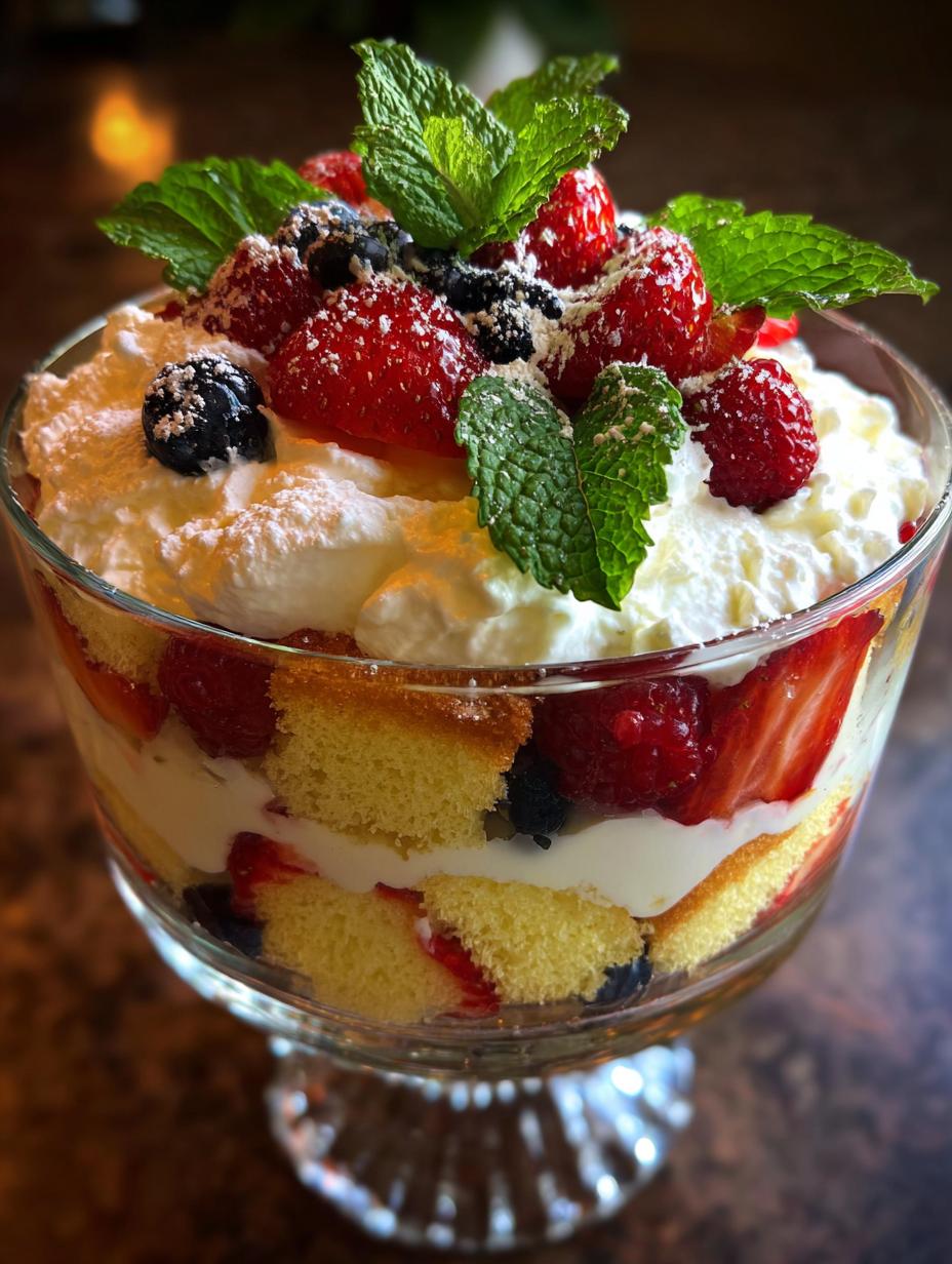trifle desserts - detail 1