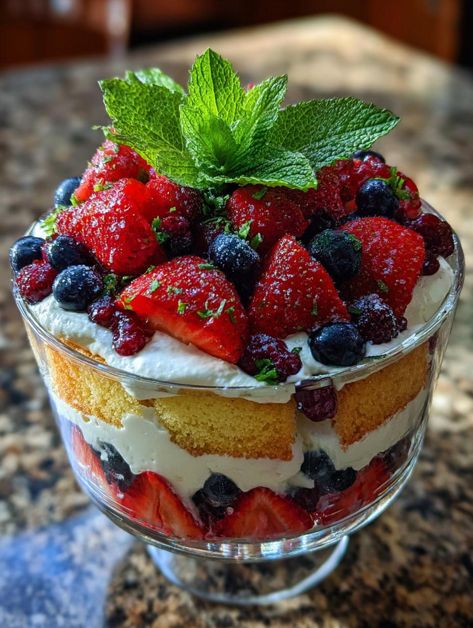 trifle desserts - detail 1