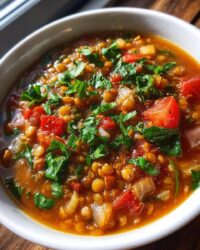 vegan lentil soup