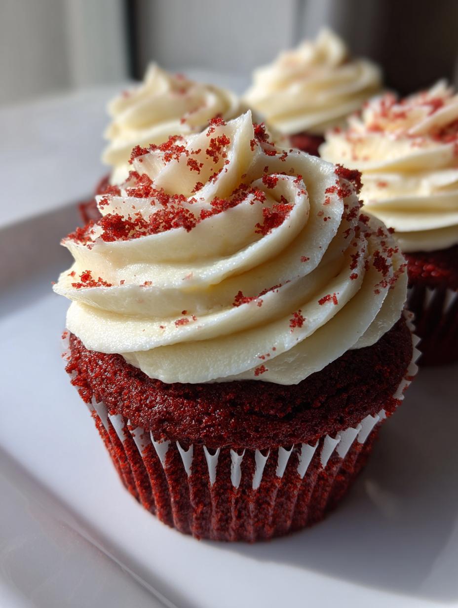 velvet red velvet cupcakes