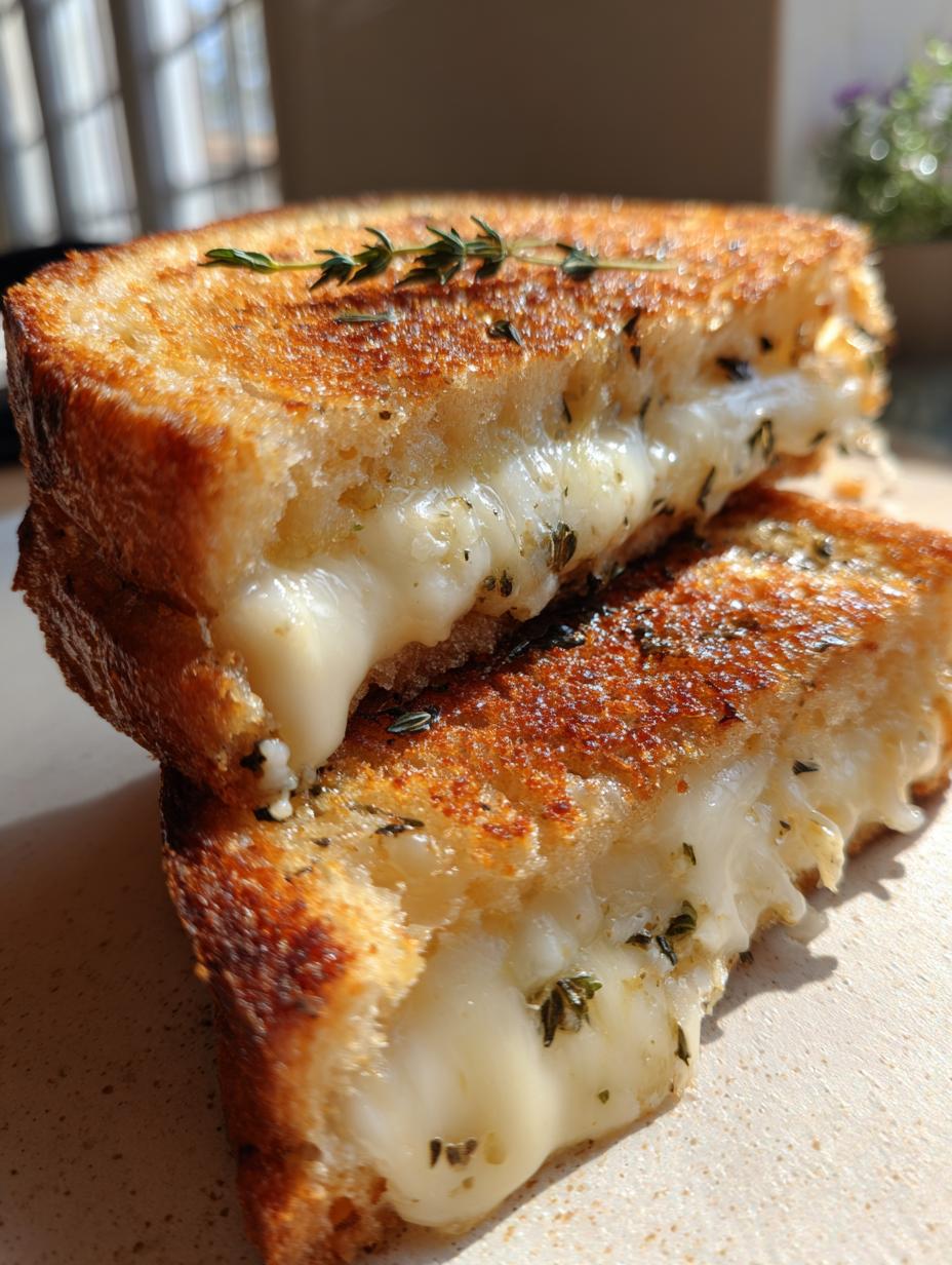 white cheddar grilled cheese - detail 1
