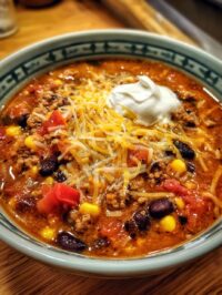 ww taco soup with ground beef